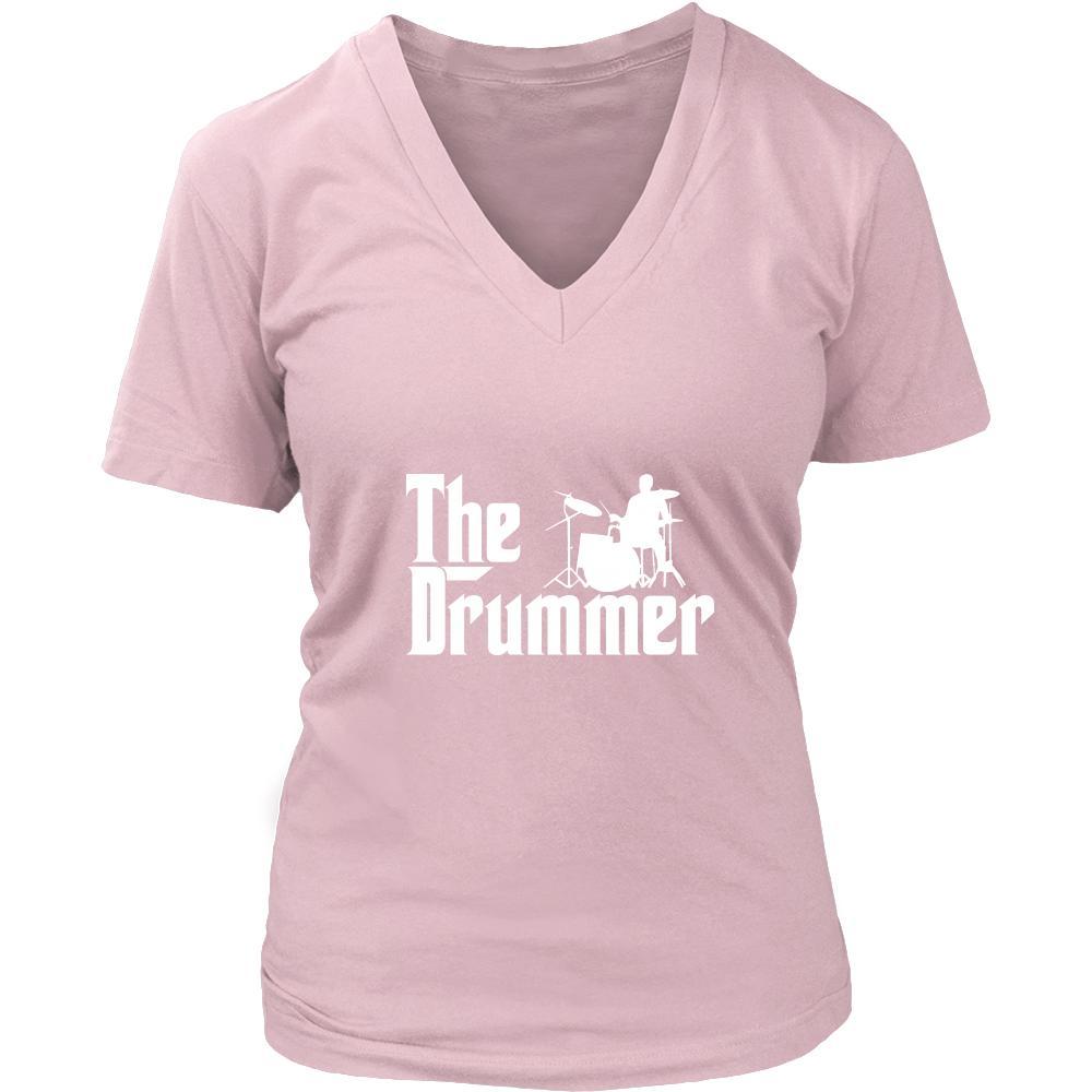 Drums Shirt - The Drummer Music Instrument Gift-T-shirt-Teelime | shirts-hoodies-mugs