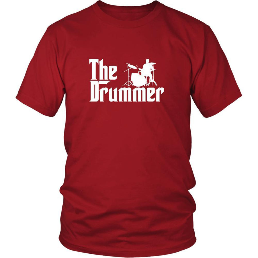 Drums Shirt - The Drummer Music Instrument Gift-T-shirt-Teelime | shirts-hoodies-mugs