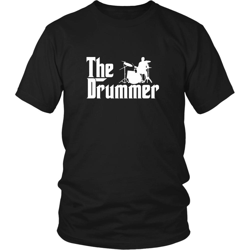 Drums Shirt - The Drummer Music Instrument Gift-T-shirt-Teelime | shirts-hoodies-mugs