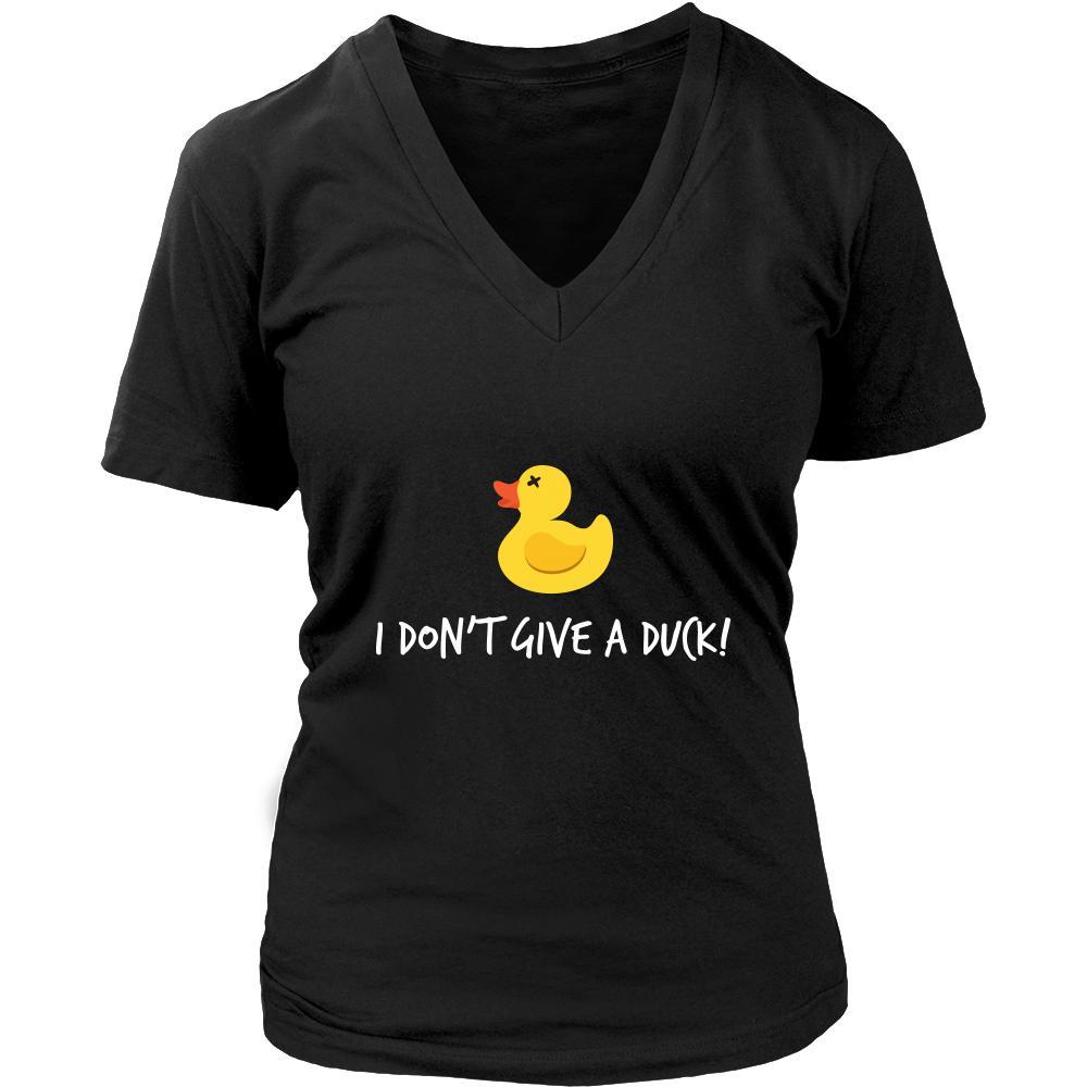 Duck Shirt - Don't Give a Duck - Animal Lover Gift-T-shirt-Teelime | shirts-hoodies-mugs