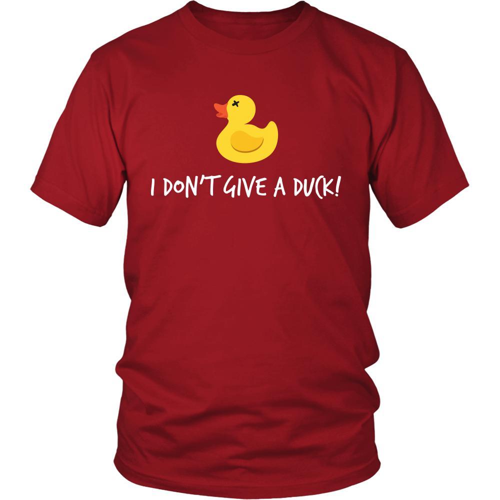 Duck Shirt - Don't Give a Duck - Animal Lover Gift-T-shirt-Teelime | shirts-hoodies-mugs