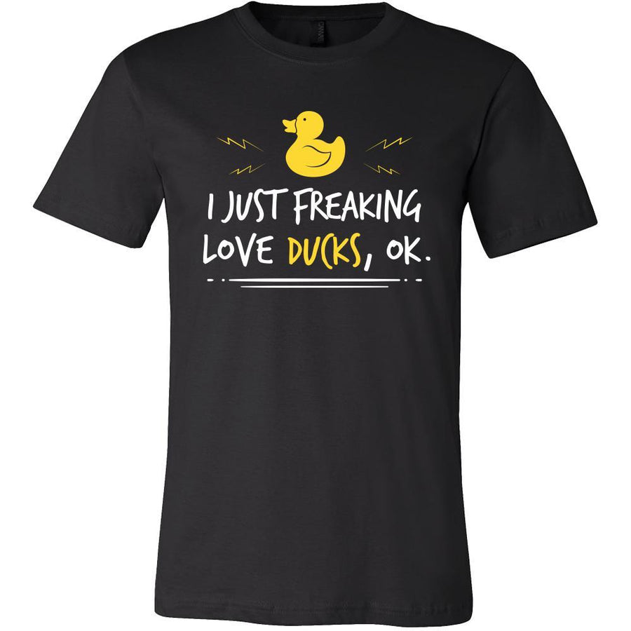 Duck Shirt - Freakin Love Ducks - Animal Lover Gift-T-shirt-Teelime | shirts-hoodies-mugs
