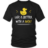 Duck Shirt - Life is Better - Animal Lover Gift-T-shirt-Teelime | shirts-hoodies-mugs