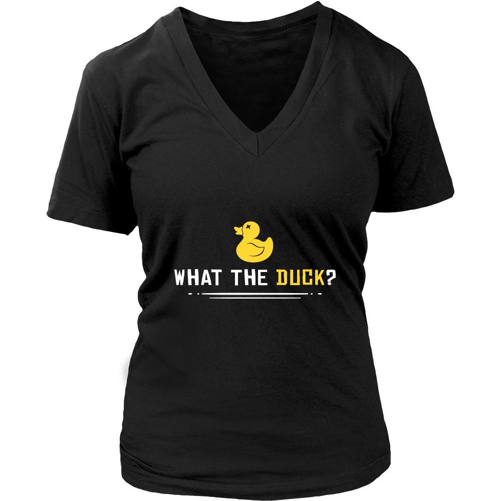 Duck Shirt - What the Duck - Animal Lover Gift-T-shirt-Teelime | shirts-hoodies-mugs