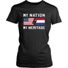 Dutch Shirt - My Nation - My Heritage - Native Roots Gift-T-shirt-Teelime | shirts-hoodies-mugs