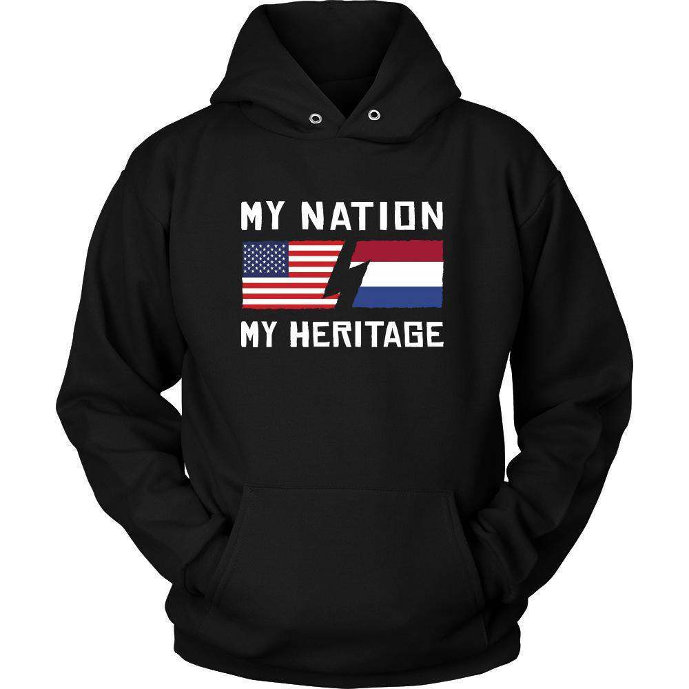 Dutch Shirt - My Nation - My Heritage - Native Roots Gift-T-shirt-Teelime | shirts-hoodies-mugs