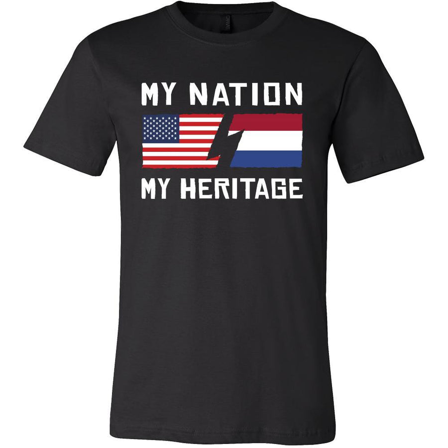 Dutch Shirt - My Nation - My Heritage - Native Roots Gift-T-shirt-Teelime | shirts-hoodies-mugs