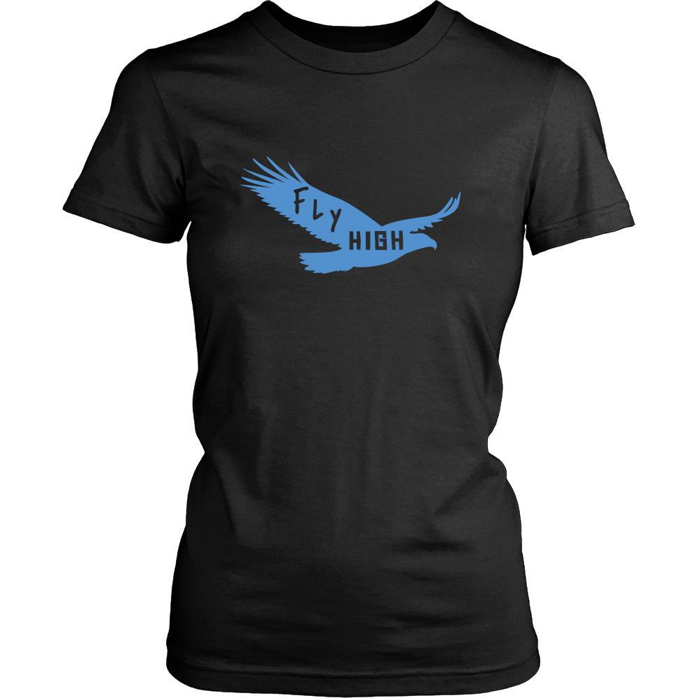 Eagle Shirt - Fly High - Animal Lover Gift-T-shirt-Teelime | shirts-hoodies-mugs