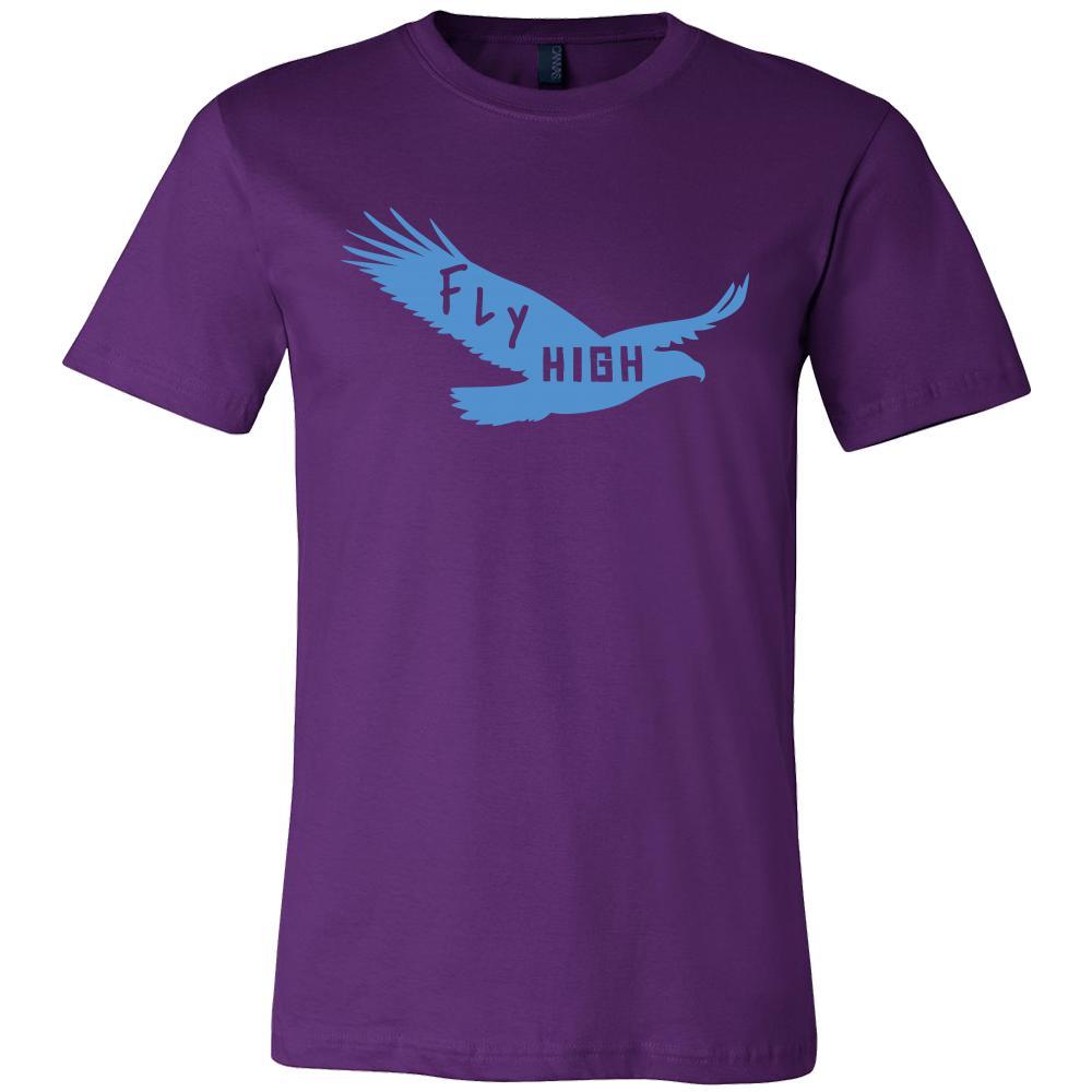 Eagle Shirt - Fly High - Animal Lover Gift-T-shirt-Teelime | shirts-hoodies-mugs