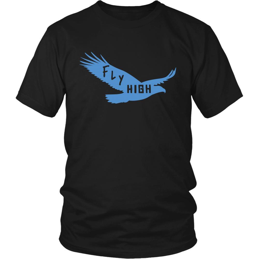 Eagle Shirt - Fly High - Animal Lover Gift-T-shirt-Teelime | shirts-hoodies-mugs