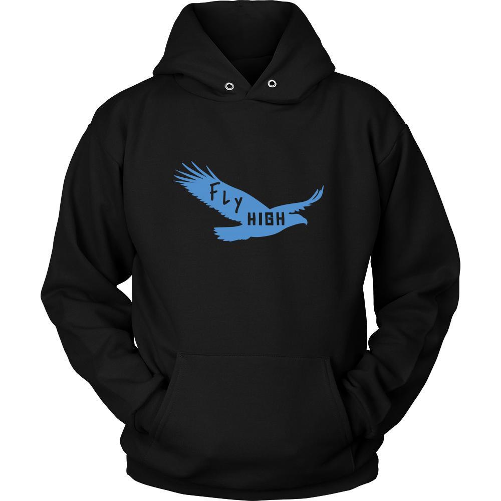 Eagle Shirt - Fly High - Animal Lover Gift-T-shirt-Teelime | shirts-hoodies-mugs