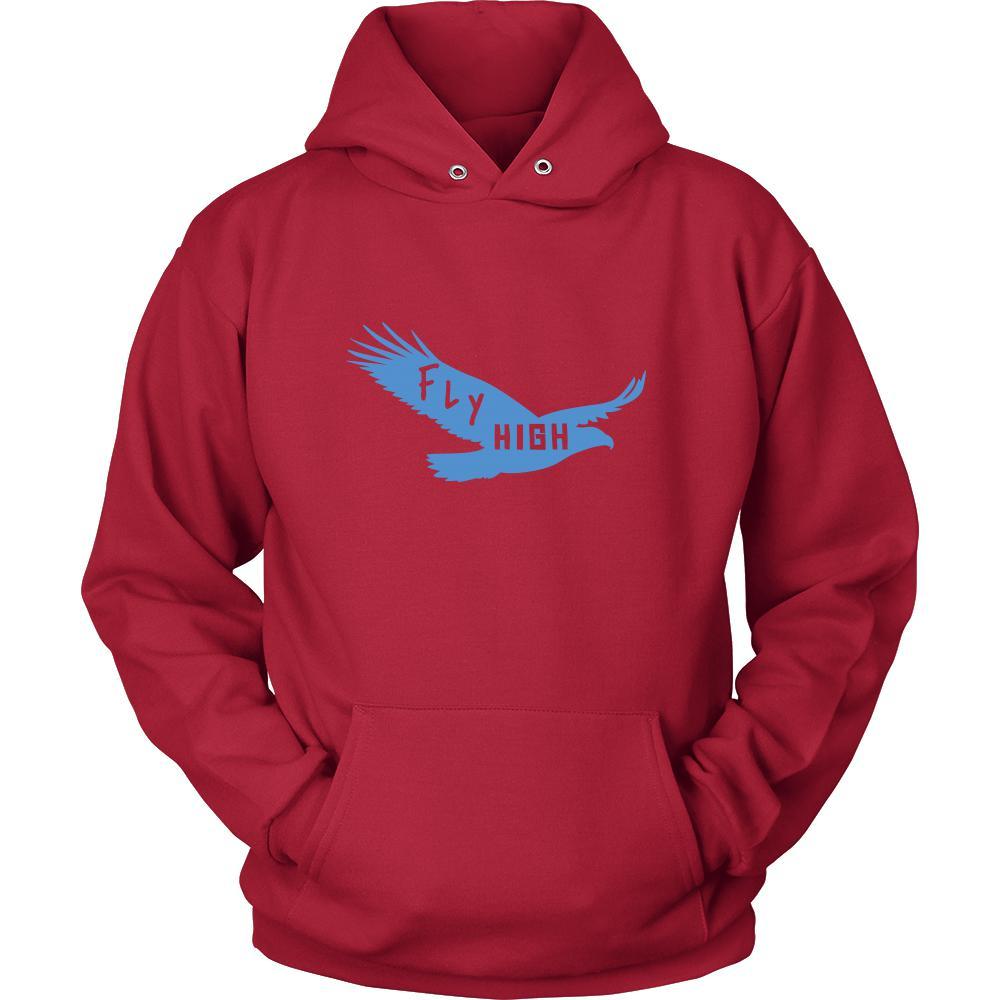 Eagle Shirt - Fly High - Animal Lover Gift-T-shirt-Teelime | shirts-hoodies-mugs