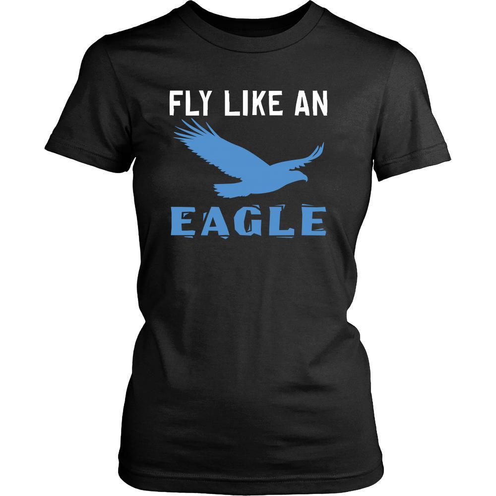 Eagle Shirt - Fly lie an Eagle - Animal Lover Gift-T-shirt-Teelime | shirts-hoodies-mugs
