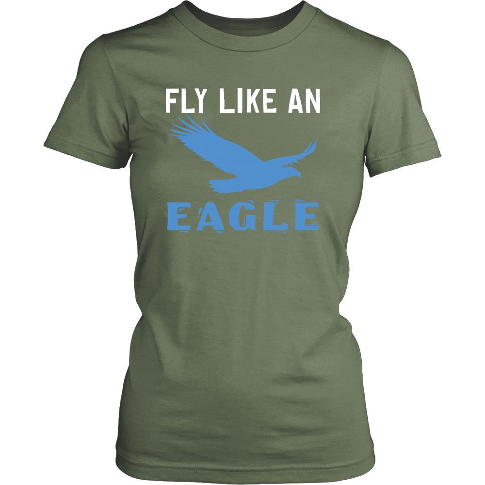 Eagle Shirt - Fly lie an Eagle - Animal Lover Gift-T-shirt-Teelime | shirts-hoodies-mugs