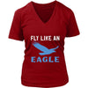 Eagle Shirt - Fly lie an Eagle - Animal Lover Gift-T-shirt-Teelime | shirts-hoodies-mugs