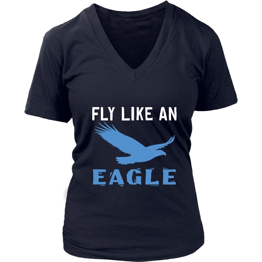 Eagle Shirt - Fly lie an Eagle - Animal Lover Gift-T-shirt-Teelime | shirts-hoodies-mugs