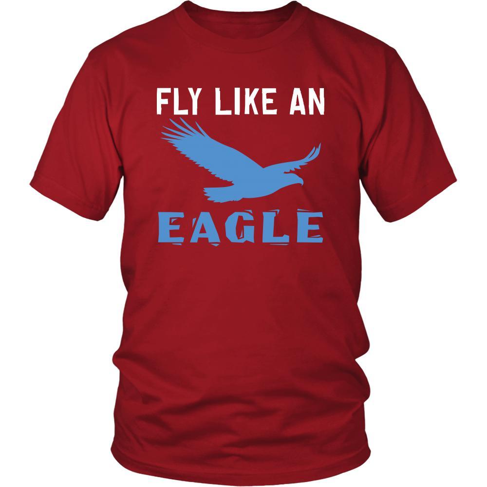 Eagle Shirt - Fly lie an Eagle - Animal Lover Gift-T-shirt-Teelime | shirts-hoodies-mugs