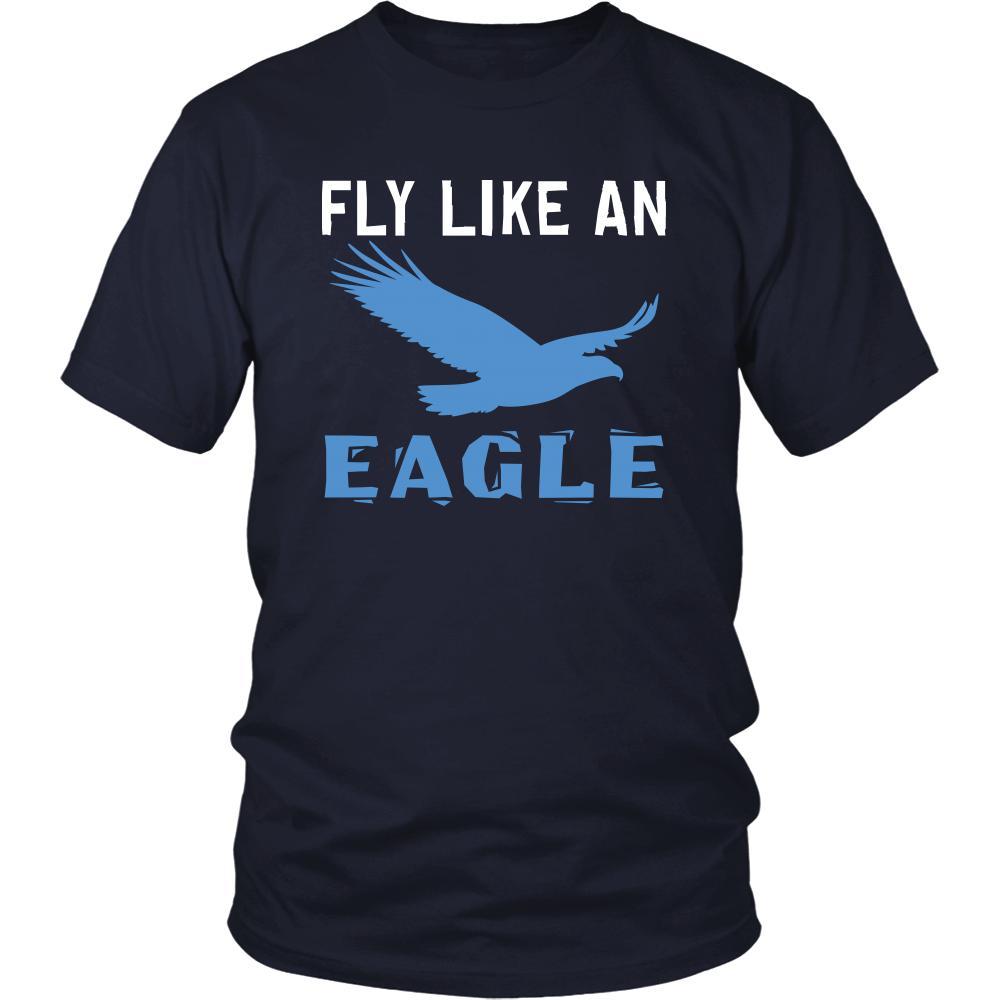 Eagle Shirt - Fly lie an Eagle - Animal Lover Gift-T-shirt-Teelime | shirts-hoodies-mugs