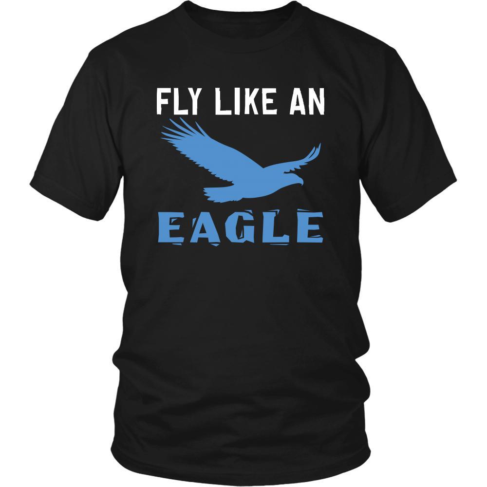 Eagle Shirt - Fly lie an Eagle - Animal Lover Gift-T-shirt-Teelime | shirts-hoodies-mugs
