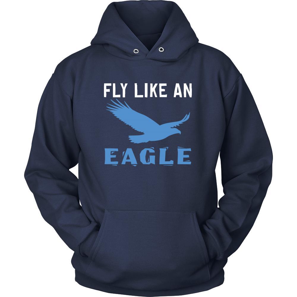 Eagle Shirt - Fly lie an Eagle - Animal Lover Gift-T-shirt-Teelime | shirts-hoodies-mugs
