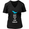 Eagle Shirt - Keep Calm - Animal Lover Gift-T-shirt-Teelime | shirts-hoodies-mugs