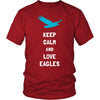 Eagle Shirt - Keep Calm - Animal Lover Gift-T-shirt-Teelime | shirts-hoodies-mugs