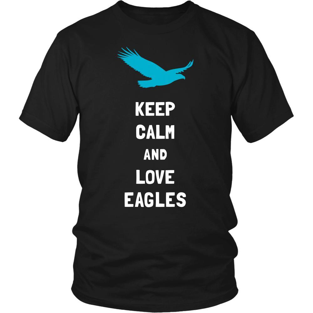 Eagle Shirt - Keep Calm - Animal Lover Gift-T-shirt-Teelime | shirts-hoodies-mugs