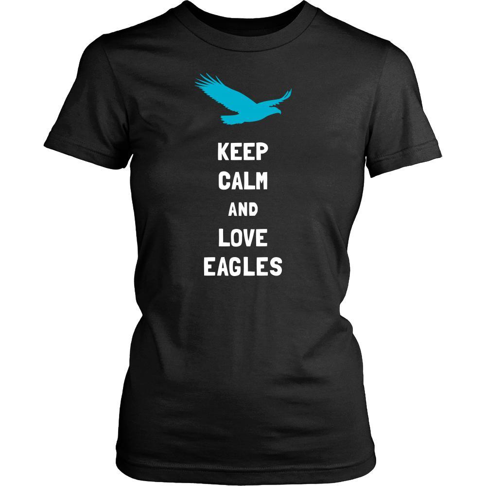 Eagle Shirt - Keep Calm - Animal Lover Gift-T-shirt-Teelime | shirts-hoodies-mugs