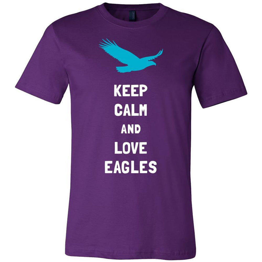 Eagle Shirt - Keep Calm - Animal Lover Gift-T-shirt-Teelime | shirts-hoodies-mugs