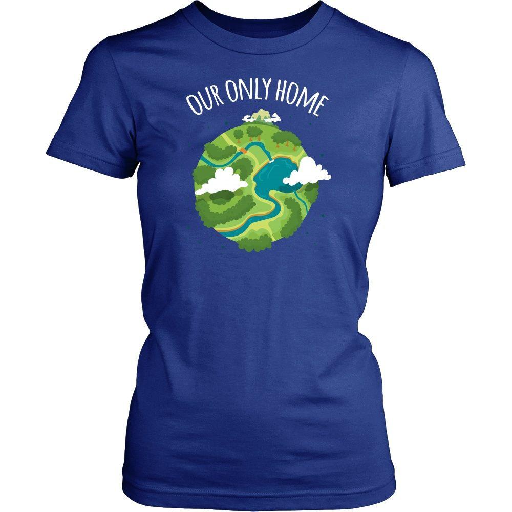 Ecology T Shirt - Our Only Home-T-shirt-Teelime | shirts-hoodies-mugs
