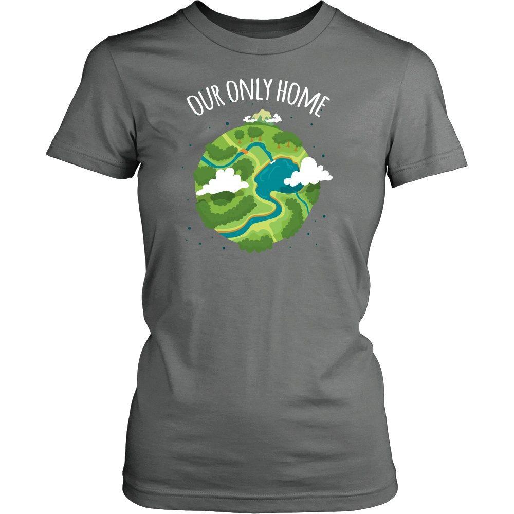Ecology T Shirt - Our Only Home-T-shirt-Teelime | shirts-hoodies-mugs