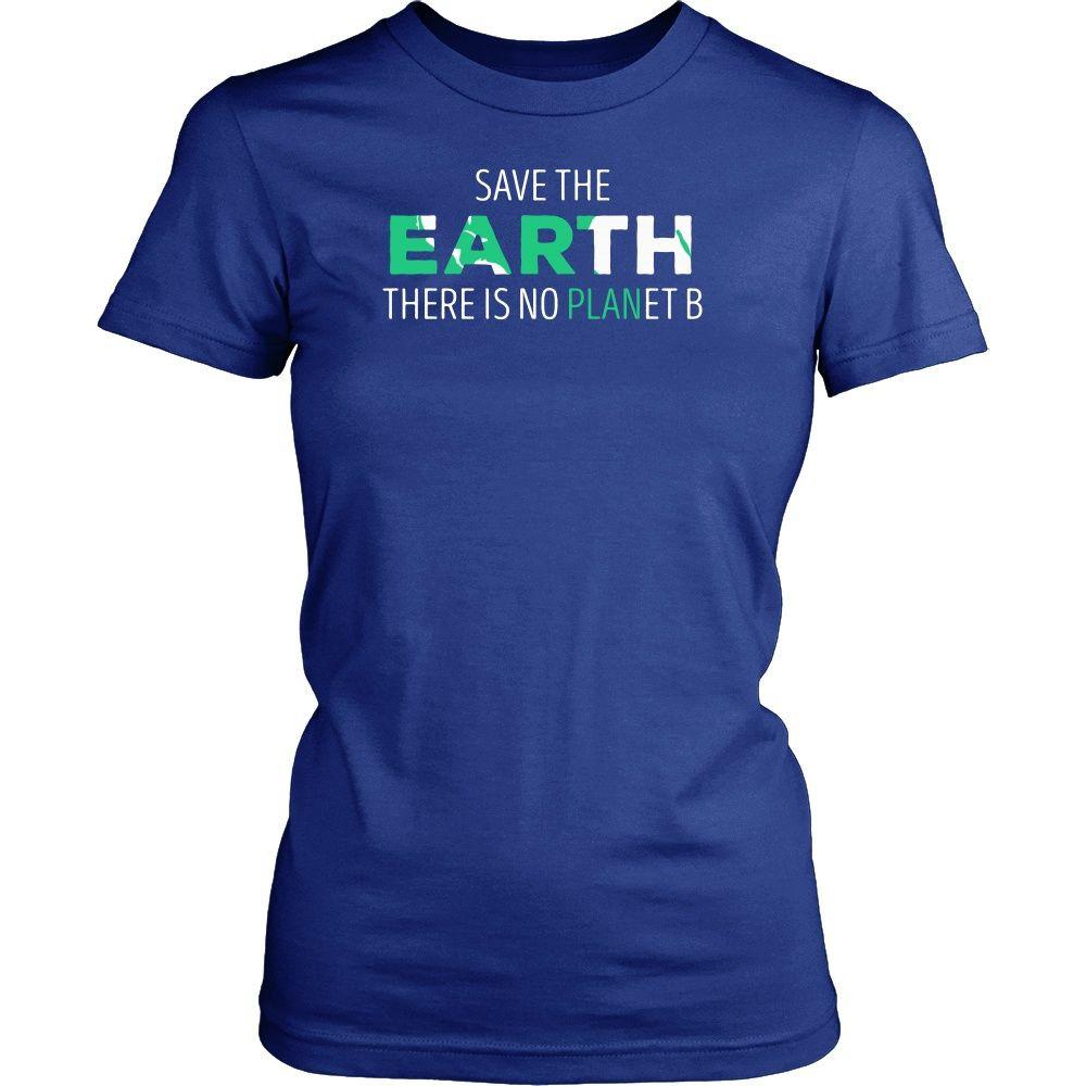Ecology T Shirt - Save The Earth There Is No PLANet B-T-shirt-Teelime | shirts-hoodies-mugs