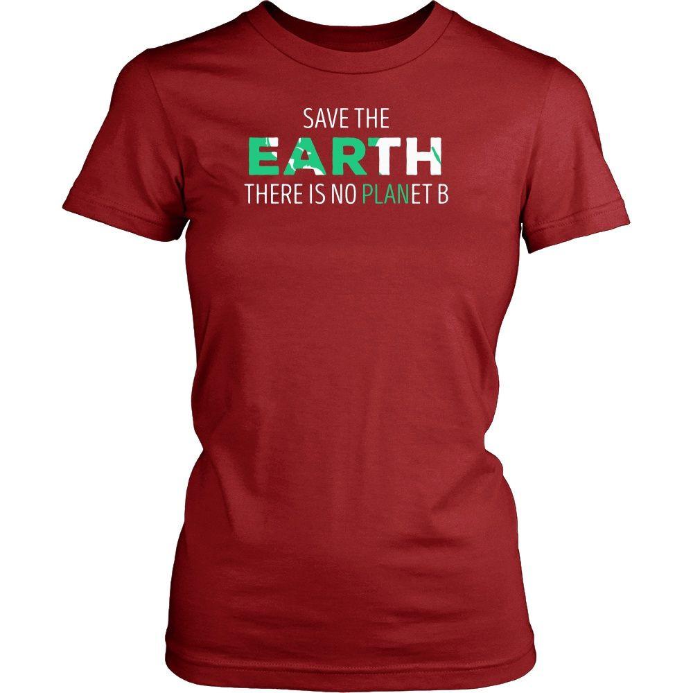 Ecology T Shirt - Save The Earth There Is No PLANet B-T-shirt-Teelime | shirts-hoodies-mugs