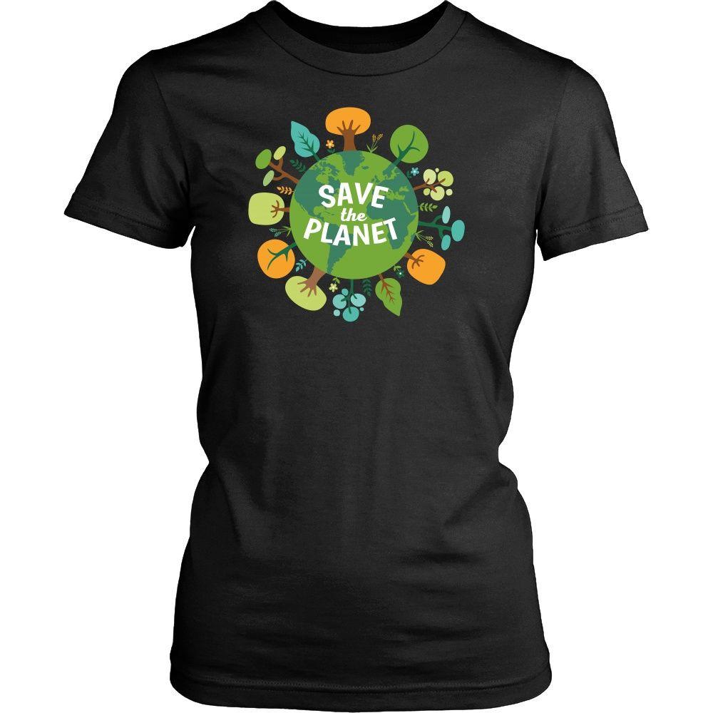 Ecology T Shirt - Save The Planet - Teelime | Unique t-shirts