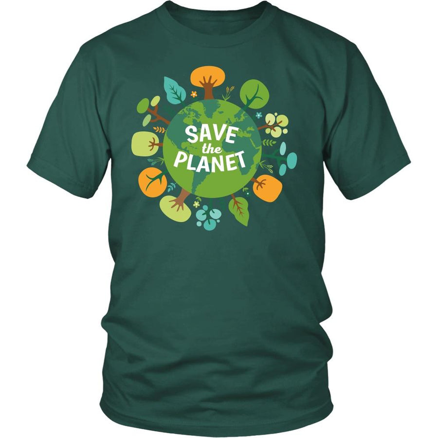 Ecology T Shirt - Save The Planet-T-shirt-Teelime | shirts-hoodies-mugs