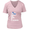 El Salvador Shirt - Legends are born in El Salvador - National Heritage Gift-T-shirt-Teelime | shirts-hoodies-mugs