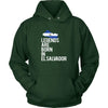 El Salvador Shirt - Legends are born in El Salvador - National Heritage Gift-T-shirt-Teelime | shirts-hoodies-mugs