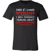 Electric Guitars Shirt - Sorry If I Looked Interested, I think about Electric Guitars - Music Instrument Gift-T-shirt-Teelime | shirts-hoodies-mugs