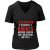 Electrician Shirt - Electrician because badass mother fucker isn't an official job title - Profession Gift-T-shirt-Teelime | shirts-hoodies-mugs