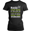 Electrician Shirt - Raise your hand if you love Electrician, if not raise your standards - Profession Gift-T-shirt-Teelime | shirts-hoodies-mugs