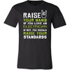 Electrician Shirt - Raise your hand if you love Electrician, if not raise your standards - Profession Gift-T-shirt-Teelime | shirts-hoodies-mugs