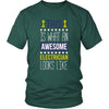 Electrician Shirt - This is what an awesome Electrician looks like - Profession Gift-T-shirt-Teelime | shirts-hoodies-mugs