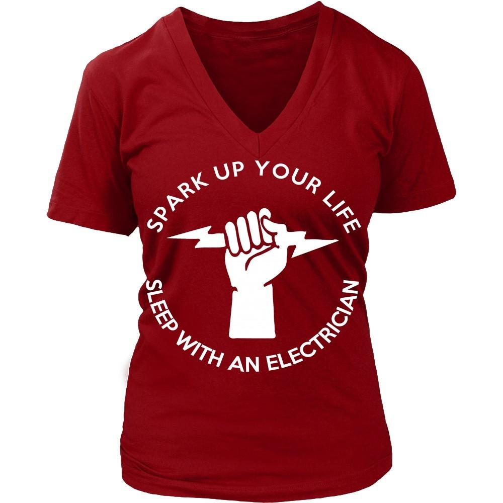 Electrician T Shirt - Spark up your life sleep with an Electrician T Shirt-T-shirt-Teelime | shirts-hoodies-mugs
