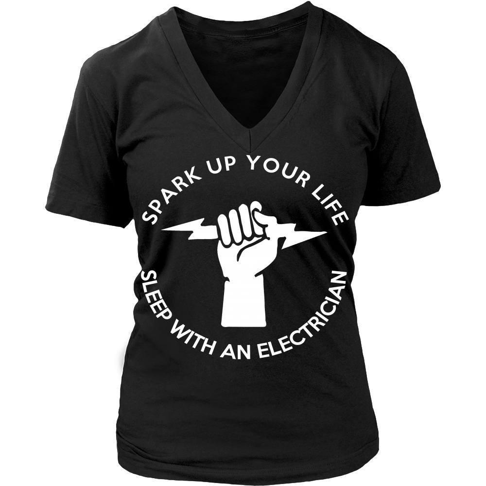 Electrician T Shirt - Spark up your life sleep with an Electrician T Shirt-T-shirt-Teelime | shirts-hoodies-mugs