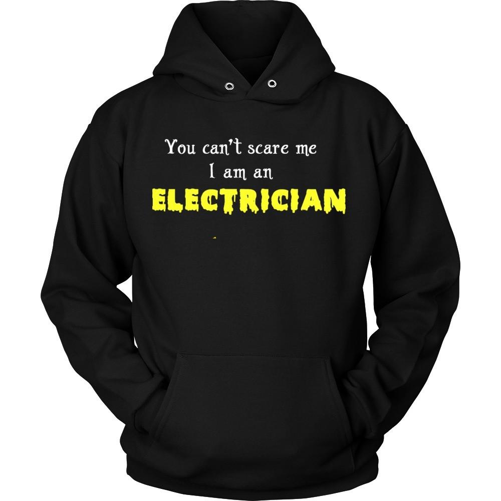 Electrician T Shirt - You can't scare me I am an Electrician T Shirt-T-shirt-Teelime | shirts-hoodies-mugs