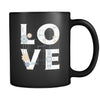 Engineer - LOVE Engineer - 11oz Black Mug-Drinkware-Teelime | shirts-hoodies-mugs