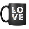 Engineer - LOVE Engineer - 11oz Black Mug-Drinkware-Teelime | shirts-hoodies-mugs