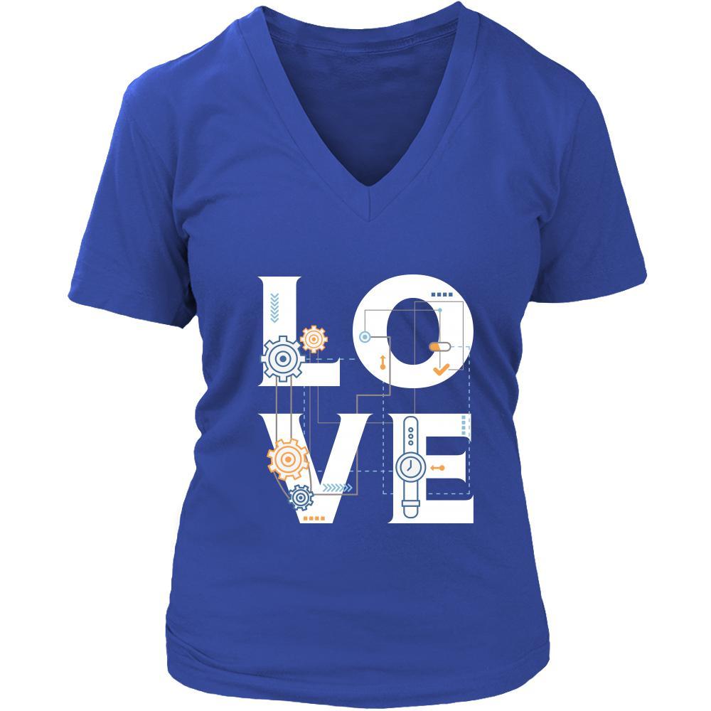 Engineer - LOVE Engineer - Profession/Job Shirt-T-shirt-Teelime | shirts-hoodies-mugs