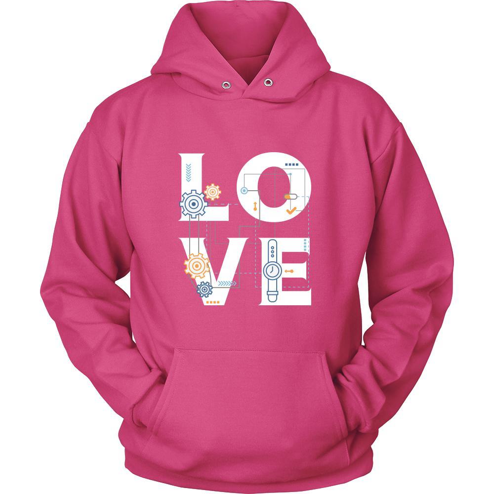 Engineer - LOVE Engineer - Profession/Job Shirt-T-shirt-Teelime | shirts-hoodies-mugs