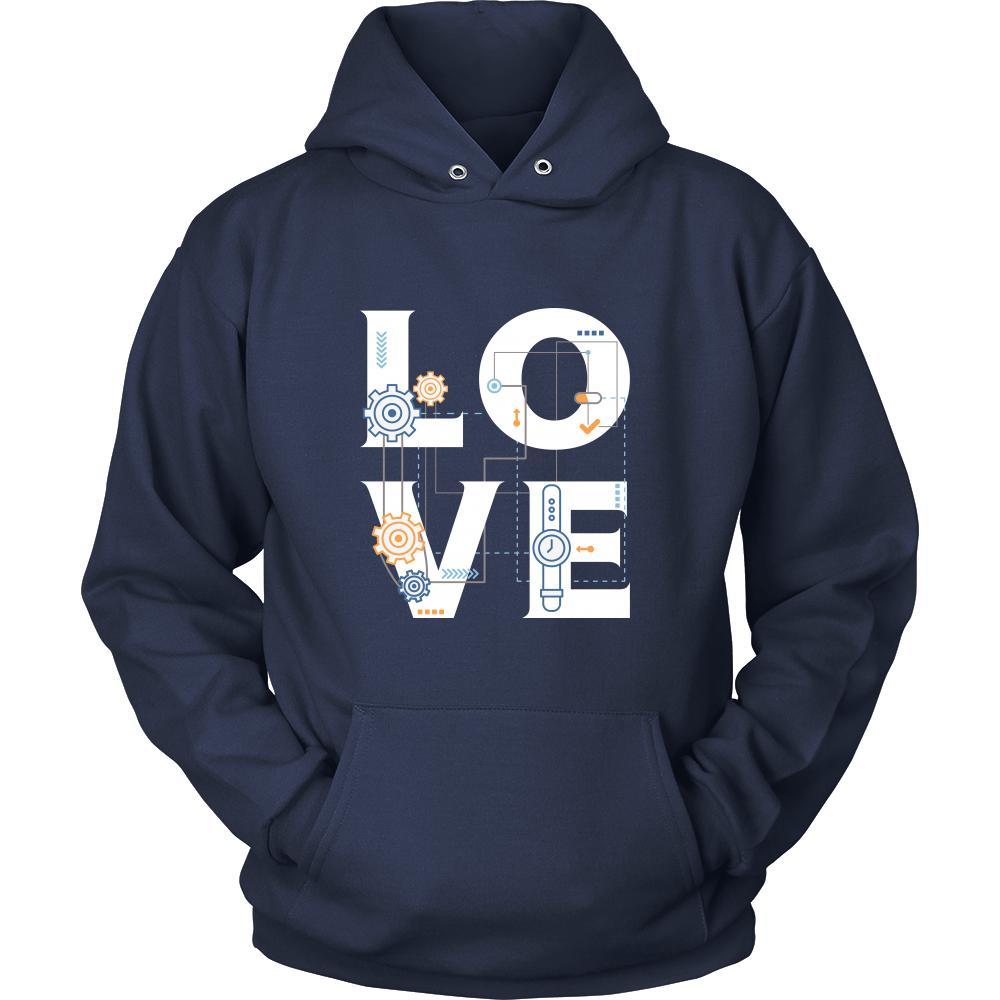 Engineer - LOVE Engineer - Profession/Job Shirt-T-shirt-Teelime | shirts-hoodies-mugs